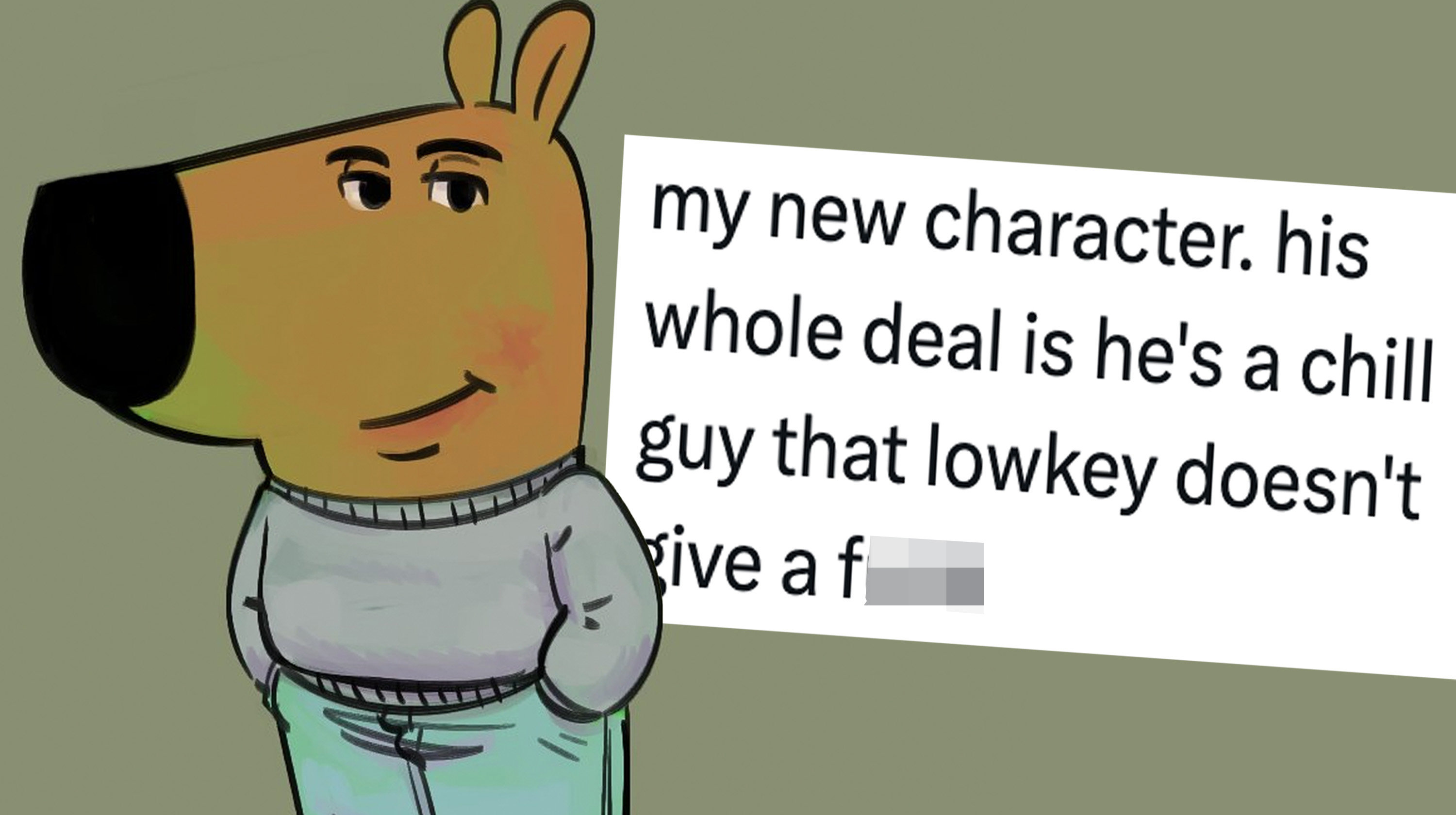 Chill Guy — real meme reference